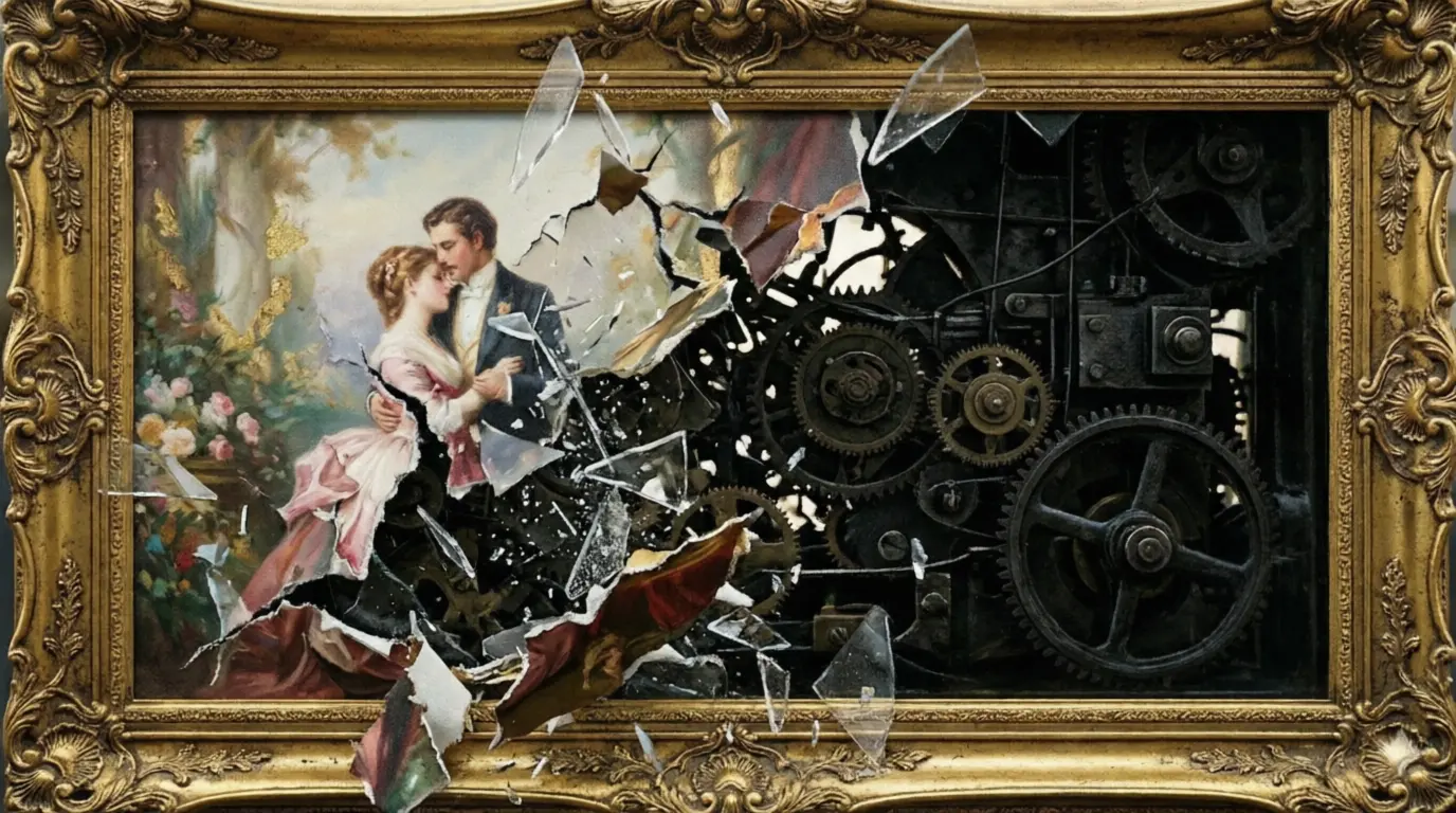 Разрушение романтических иллюзий о благородных героях: механические шестеренки за разбитым портретом
