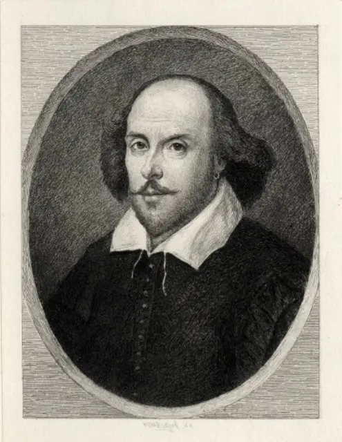 Уильям Шекспир, гравюра